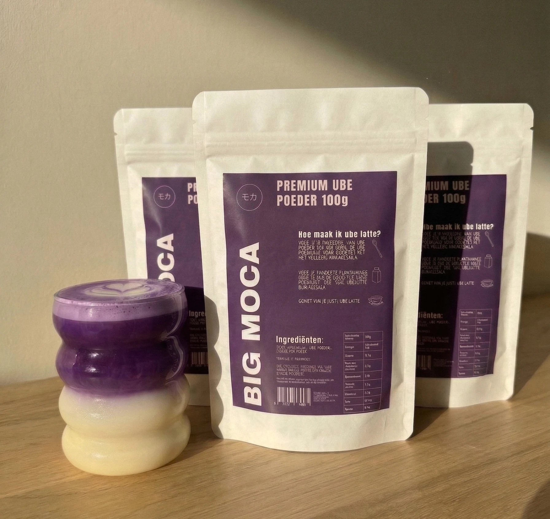 Ube Pulver für Bäckereien