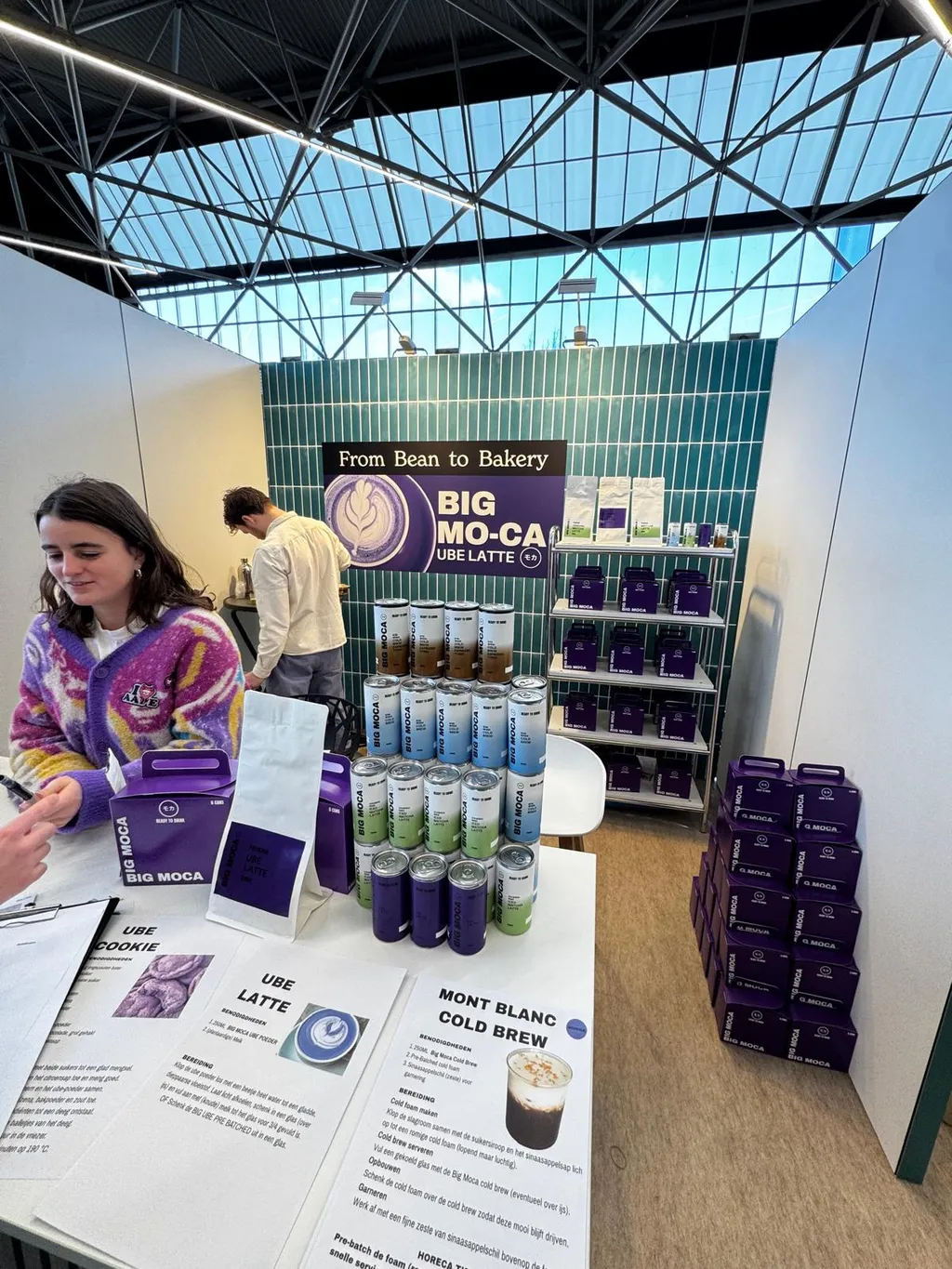 Der Messestand von Big Moca auf der Horecava