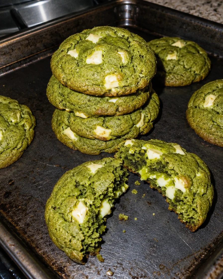 Matcha koekjes