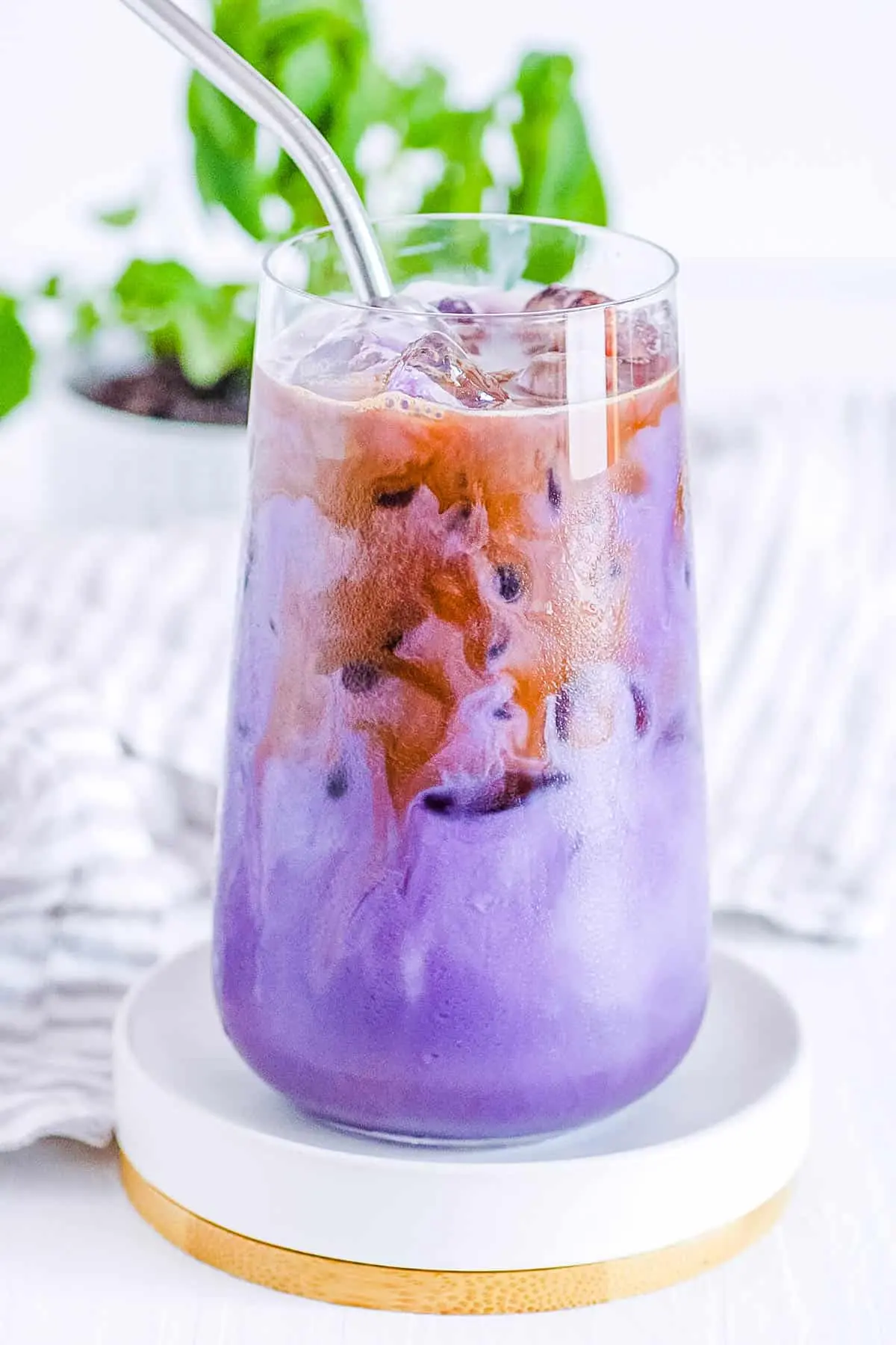 Iced Ube Latte