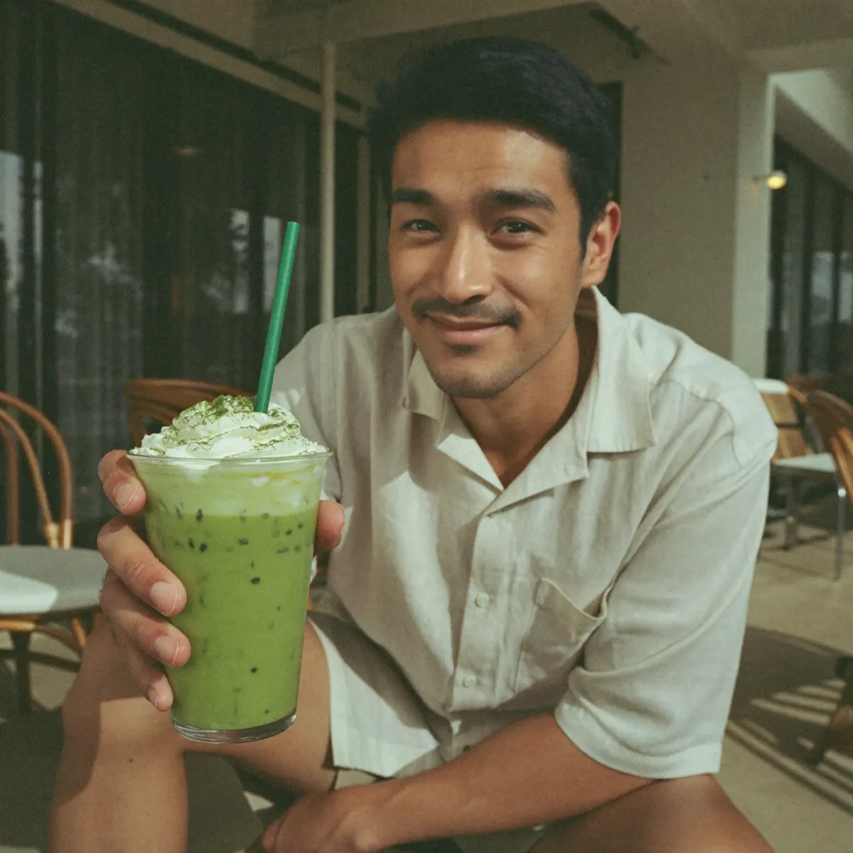 Matcha frappé